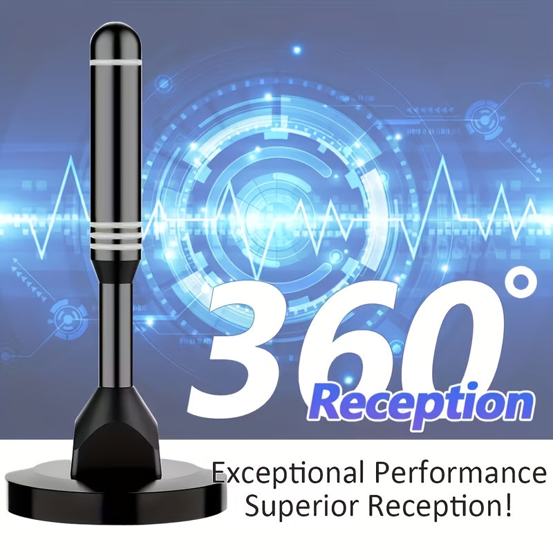 2026 Indoor HD TV Antenna - 1080P, 4K Multi-Directional Reception Range Up To 300+ Miles