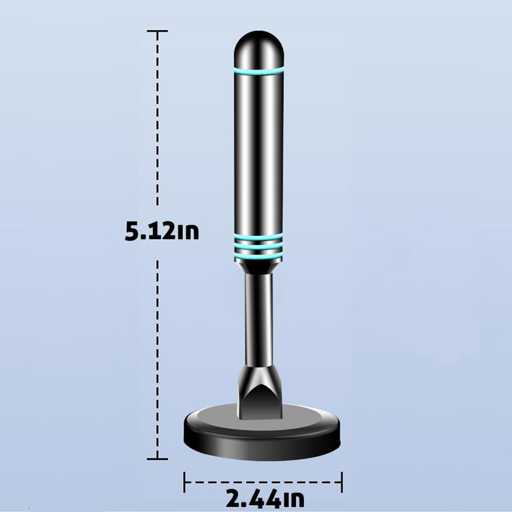 2025 Smart Indoor TV Antenna with Powerful Magnetic Base & 360° Rotation, Long Distance Reception, Easy Cable-Free Installation for Clear Local Channels