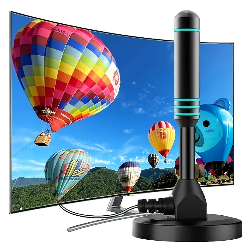 2025 Ultra HD Smart TV Antenna with Magnetic Base -  4K/1080P Digital HDTV| Compatible with Smart TVs | No Monthly Subscription Fees | Design with Magnetic Stand, Antenna For Smart TV