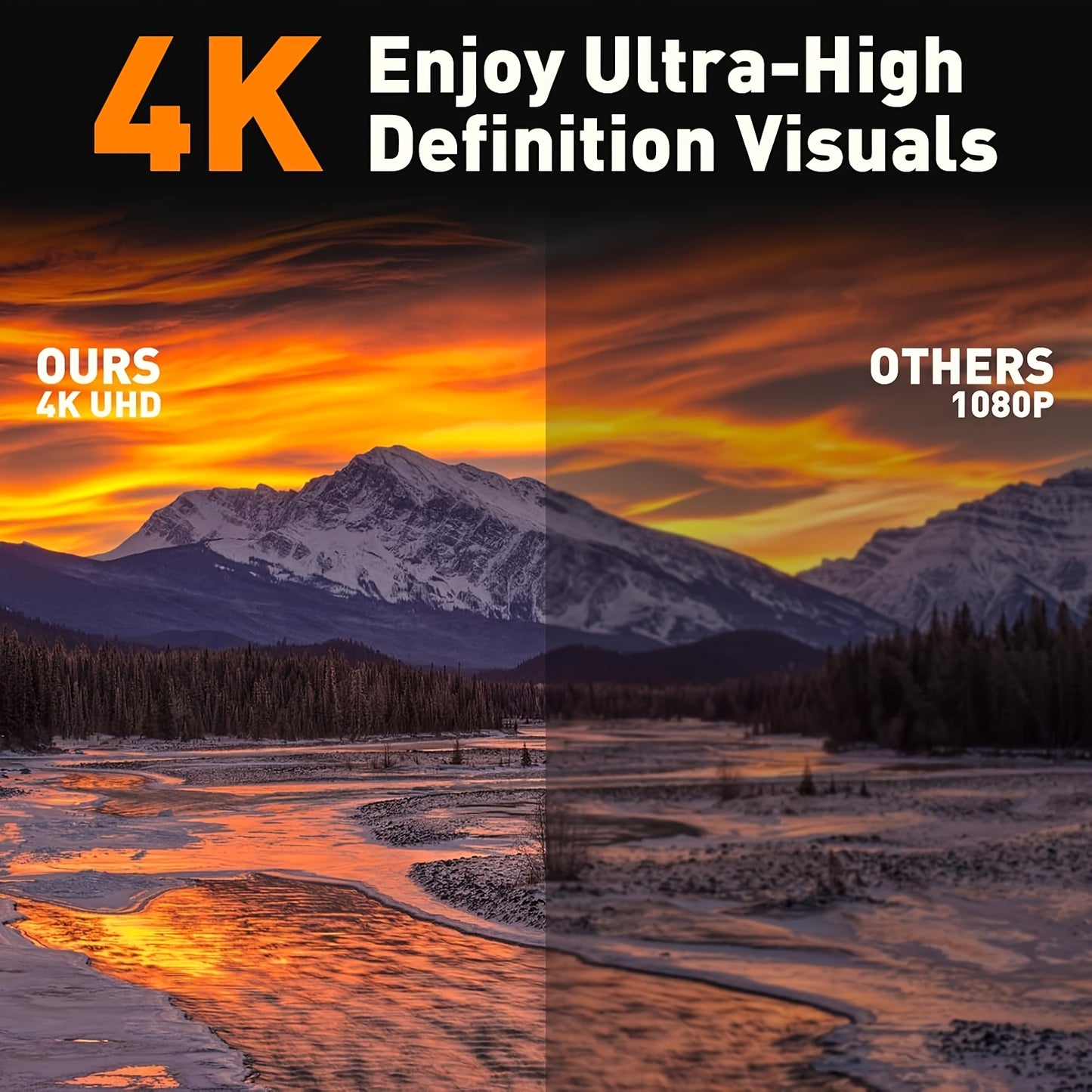 2025 Smart Indoor TV Antenna with Powerful Magnetic Base & 360° Rotation, Long Distance Reception, Easy Cable-Free Installation for Clear Local Channels